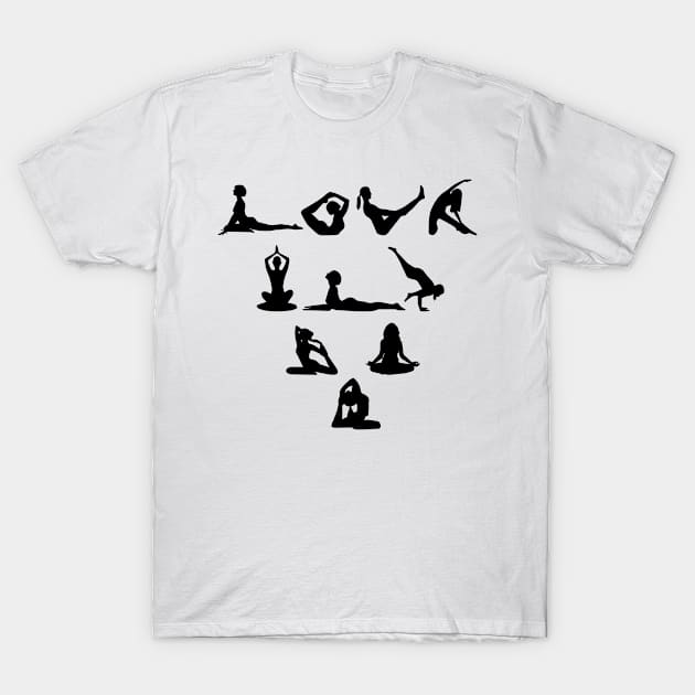 yoga lover gift T-Shirt by SGcreative